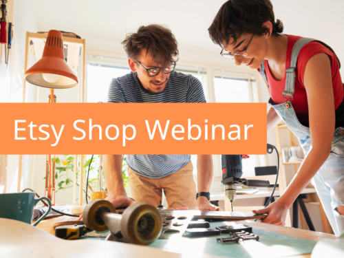 Etsy shop Webinar